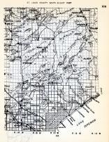 St. Louis County - South and East, Central Lakes, Bailey, Ellsmere, Scheils, Whiteface, Rush Lake, Canosia, Bartlet, Minnesota State Atlas 1954